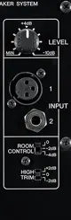 studio monitor back panel switch