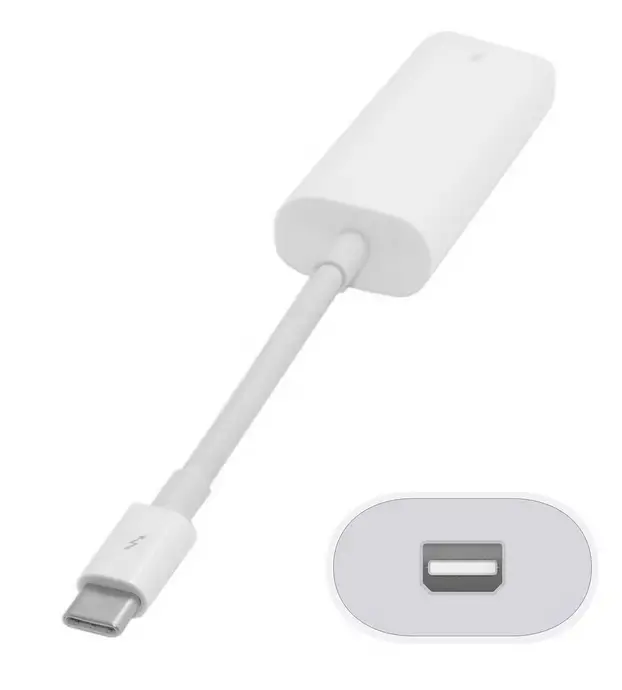 Thunderbolt 3 to Thunderbolt 2 Adapter