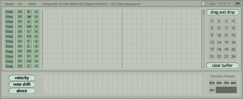 stepchild sequencer