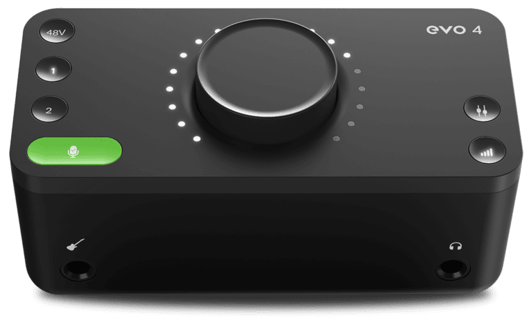 Audient EVO 4 streaming quality interface