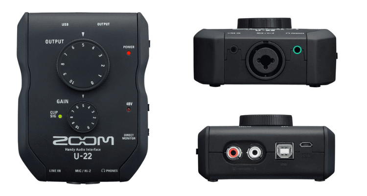 Zoom U-22 streaming soundcard
